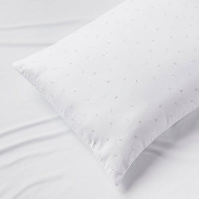 Biała pluszowa poduszka do spania, miękka i pralna