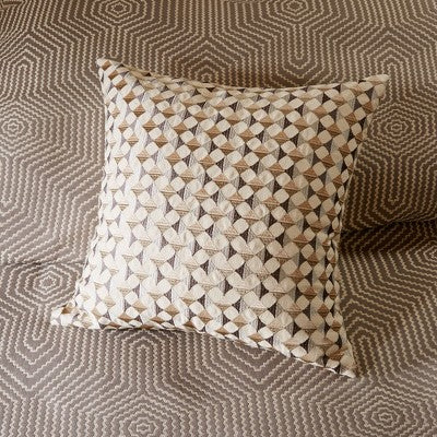 Komplet kołdry Queen - szare warstwy, miękki look