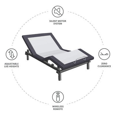 Regulowana baza Split King - cichy silnik i pilot