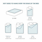 Bawełniany koc obciążeniowy odcień bakłażanowy