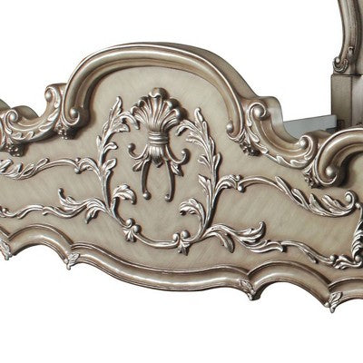 Łóżko California King w stylu vintage z pikowaniem